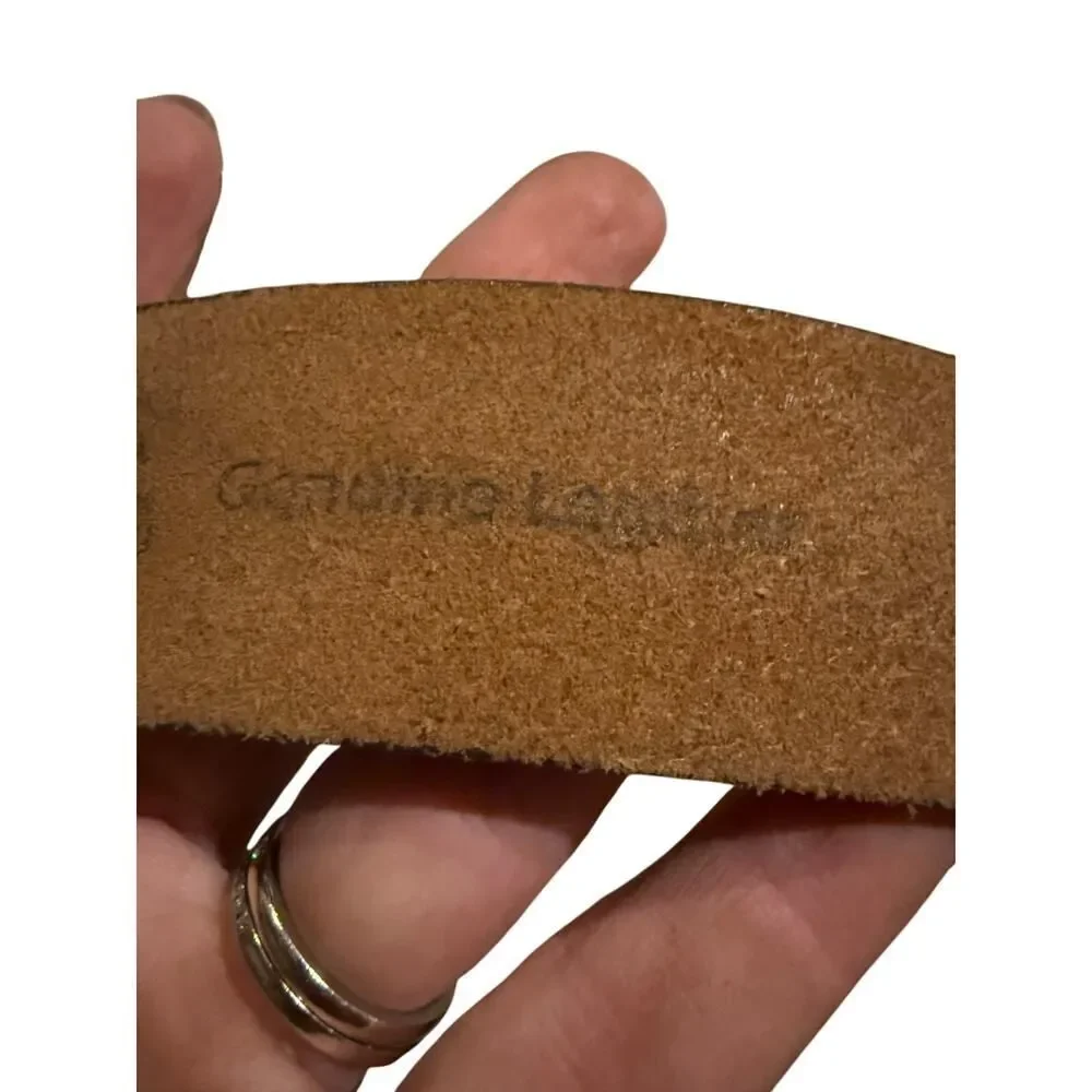Tony Lama Brown Leather Belt Men’s Sz. 44